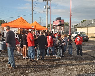 Liberty at Struthers Blitz Tailgate Party on Friday, Sept. 17, 2010.