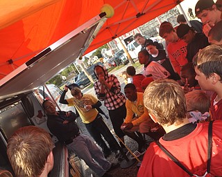 Liberty at Struthers Blitz Tailgate Party on Friday, Sept. 17, 2010.