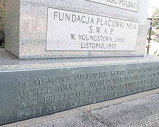 Polish veterans monument.