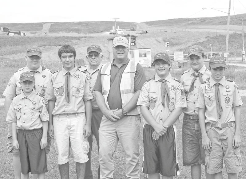 Boy Scout Troop 119, New Springfield Church of God, New Springfield, Ohio, recently attended the Boy Scouts of America National Jamboree at Fort A.P. Hill, Va. the trip marked the 100th anniversary of Scouting in the United States. Scouts from all over the United States and world gathered to share memories. Fifteen members of Troop 119 were able to make the trip to Virginia because of the generosity of Waste Management Mahoning Landfill. Troop 119 Scouts worked diligently throughout the year to raise the funds to attend both summer camp and the National Jamboree. However, they fell short of their goal. Waste Management Mahoning Landfill came forth, providing the necessary funding. 