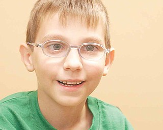 Nicholai “Kolya” Denykin, 10, of the Renewal Orphanage in Dimitrov, Russia.