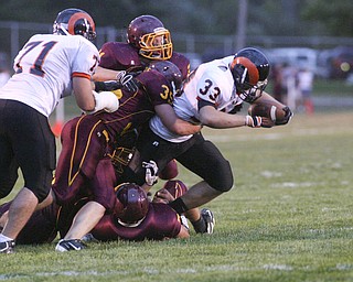 ROBERT K. YOSAY | THE VINDICATOR..Mineral Ridge vs South Range at The Raider Field -..-30