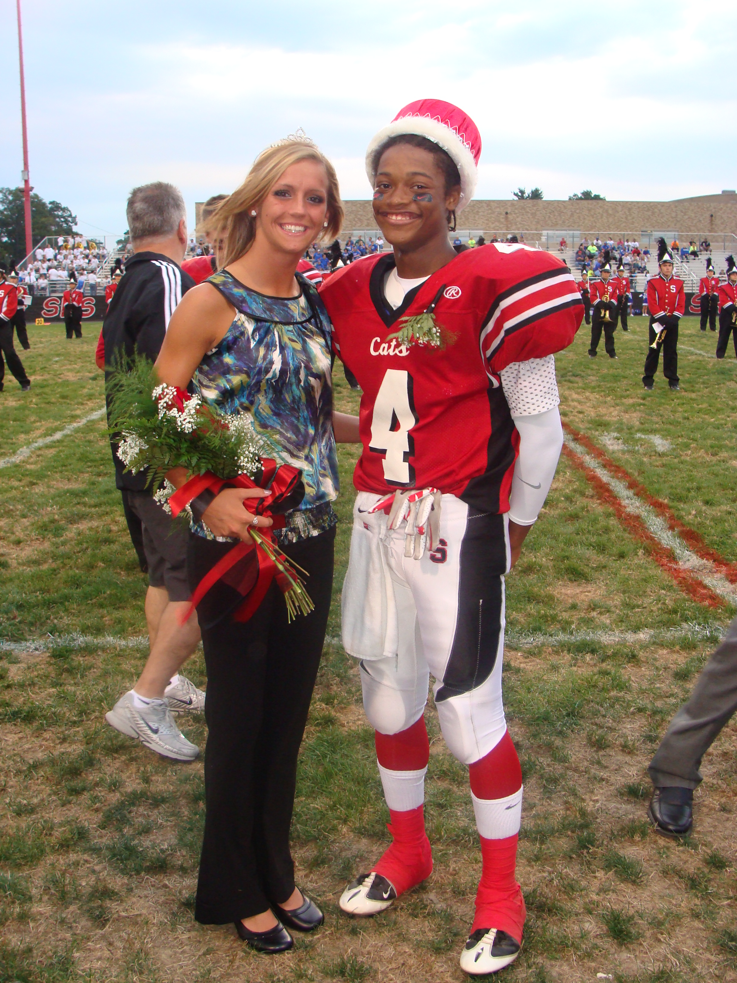 2010 Struthers Homecoming Queen Katelyn Ardale and King Kevin McDonald