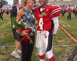 2010 Struthers Homecoming Queen Katelyn Ardale and King Kevin McDonald