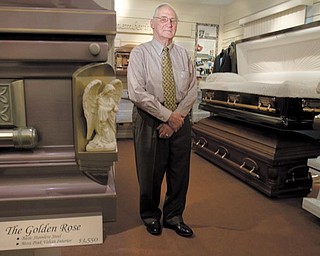 George Kinnick, 75, has owned and operated Kinnick Funeral Home on Youngstown’s West Side for more than 30 years.
