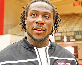 ROBERT K. YOSAY | THE VINDICATOR..YSU Basketball Media Day - Jerry Slocum - and the greatest team within a mile of the Mahoning River --30-..