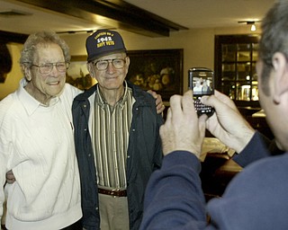 WWII Navy vets Charles Butler and Frank R. Swast reunite after more than 60 years.