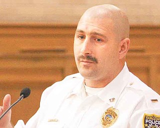 Lt. Kevin Mercer explained the city police department’s increased patrols in high-crime areas.