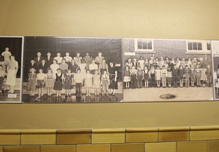ROBERT K. YOSAY | THE VINDICATOR..Stevenson School in Masury  has found new life thanks to Moe Hejazi  of Greenville- as he turns the old school into an neat restaurant in Masury-..  --30-..