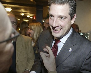 William D Lewis The Vindicator Tim Ryan during election night party at Enzo's in Warren