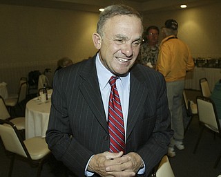 William D Lewis The Vindicator Trumbull commissioner Frank Fuda during election party at Enzo's in Warren.