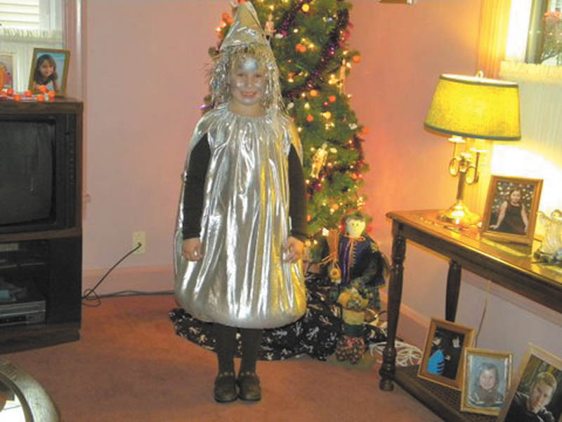 Madalyn Smith, 7, of Boardman celebrates her love of chocolate in her Hershey Kiss costume. Photo submitted by Patty Hoover.