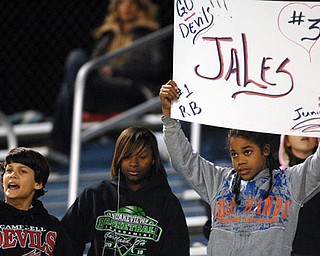 Students cheer for their favorite players.