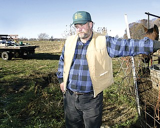 Bob Rea, a farmer in Salem Township in Columbiana County, has helped form a group of landowners who are negotiating with drilling companies for rights to natural gas on their properties.