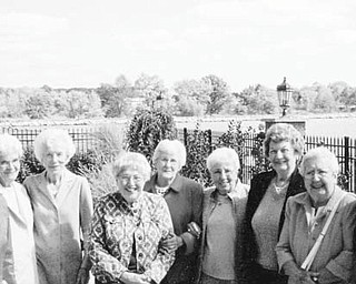Eleven members of St. Elizabeth Hospital School of Nursing Class of 1947 met for a luncheon recently at Drake’s Landing, sharing 66 years of friendship. In attendance were, from left, Marcella Eddy Burgess, Martha Jane Richards Benedict, Kathryn Callahan Kennedy, Regina Marado Holloway, Patricia O’Neil Roche, Jean McKenzie Baun, Adeline Adornato Duncko, Mary Lou Peachy Morley, Kathryn Bebackwa Sekula, Lois Allar Miller and Shirley Stein Deckant.
