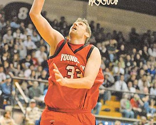 Youngstown State senior forward Dan Boudler has given the Penguins a boost off the bench, averaging four points and four rebounds per game.
