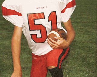 Joe Slanina's 2009 Struthers High School football photo.