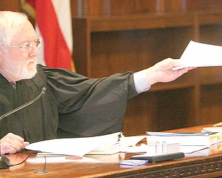 Visiting Judge William H. Wolff Jr. held a hearing to hear arguments from The Vindicator and WFMJ-TV to make public documents under seal in the Oakhill Renaissance Place case. The judge is expected to make public documents under seal today.