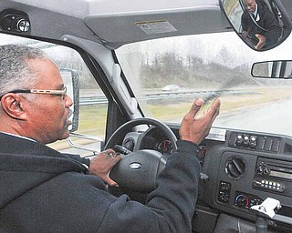 Generally a driver of the city bus, Lorenzo has been working as a fill in for the EasyGo Curb to Curb service.