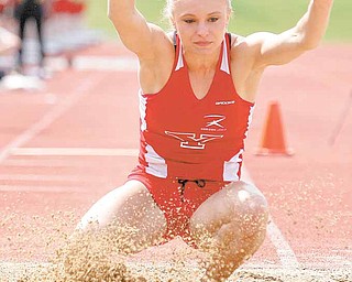YSU's Alisha Anthony won her only event, tying for first in the long jump to earn Horizon League women’s field athlete of the week.