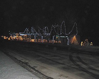 Neighbors of John and Dee Deem have grown so fond of the couple's holiday decorations that they told the Struthers couple "it just wasn't Christmas without the lights" last year when they were unable to light up the neighborhood.