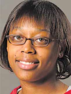 YSU women's guard Kenya Middlebrook