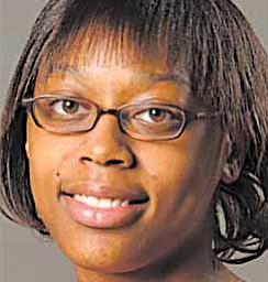 YSU women's guard Kenya Middlebrook