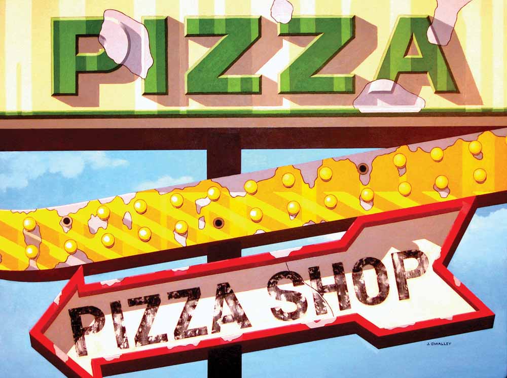 First Place: James O'Malley, "Pizza"