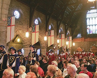 The Boar’s Head and Yule Log Festival at St. John’s Episcopal Church, 323 Wick Ave., Youngstown. Sunday marked the 50th anniversary festival, which is held annually on the second Sunday in January.