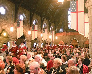 The Boar’s Head and Yule Log Festival at St. John’s Episcopal Church, 323 Wick Ave., Youngstown. Sunday marked the 50th anniversary festival, which is held annually on the second Sunday in January.
