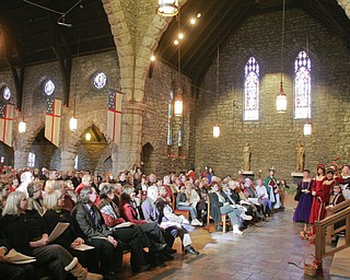 The Boar’s Head and Yule Log Festival at St. John’s Episcopal Church, 323 Wick Ave., Youngstown. Sunday marked the 50th anniversary festival, which is held annually on the second Sunday in January.