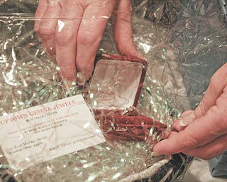 A diamond ring donated from Uptown Gems and Jewels in Warren will be auctioned at the fundraiser. The ring is worth more than $850.
