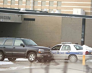 Boardman police increased its presence at Boardman High School and Glenwood and Center middle schools Tuesday. The change was made after administrators discovered threats written on the wall of a boys restroom stall last Wednesday then heard rumors of a student planning to bring a gun to school Tuesday.