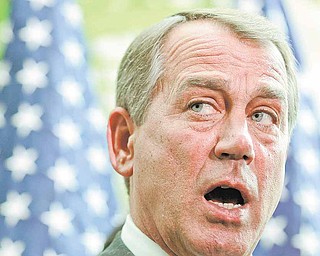House Speaker John Boehner of Ohio, speaks during a news conference on Capitol Hill in Washington, Wednesday, Jan. 19, 2011, to discuss the upcoming vote to repeal the health care bill.
