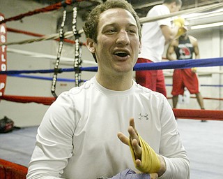 William D Lewis The Vindicator  Boxer Billy Lyell prepparing for upcoming fight in Mexico.