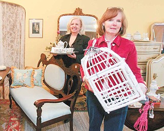 Maria Van Tilburg and Jan Christopher, owners of The Joshua Tree on Market Street in Boardman Township.