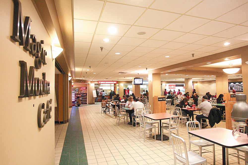 The food court has six restaurants with a seventh business — Subway — expected to opening near the food court in two to three months. Patrons and business owners agree business has increased in recent months.