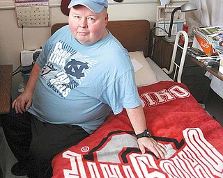 53-year-old Patrick Mulrooney is a resident at the Orange Village Care Center in Masury.