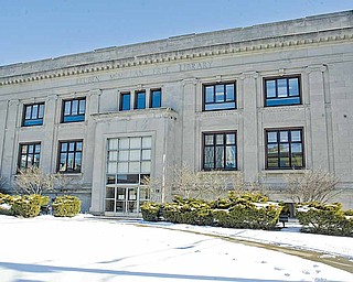 The main branch of The Public Library of Youngstown and Mahoning County in downtown Youngstown.