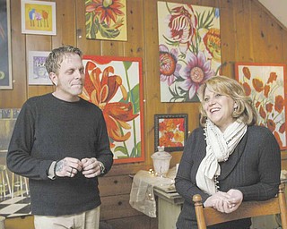 David Walker, 41, and Susan Morgione, 46, recently opened Canfield Wood Folk Designs and Home Decor at 79 N. Broad Street in the city. The shop features items that are hand-carved by Walker, as well as other home decor, art and craft items.