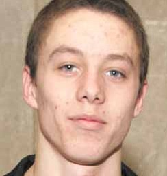 Salem sophomore wrestler John Halstead