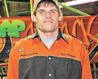 Monster truck driver Dave Rappach