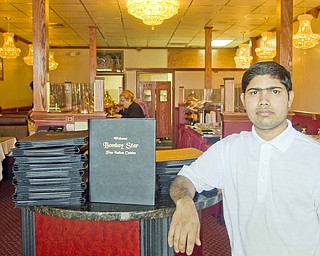 Raj Singh, along with his brother, Ragubir, are co-owners of the new Indian restaurant Bombay Star, 813 Boardman-Poland Road, in Boardman. The restaurant’s menu features more than 100 items.