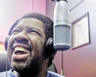 William D Lewis The Vindicator Golden String Radio DJ Eugene Hopkins who is a Purple Cat Client on air on the internet radion station. He says he is abig MoTown fan.