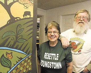 Jim Converse, manager of the Northside Farmer’s Market, and his wife, Pat Rosenthal, announced plans to turn the former Penguin Pub, on 901 Elm St., into a fresh produce store. The store also will serve as the Northeast Ohio Food Hub.