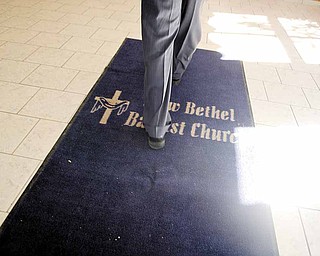 New Bethel Church uses a “buzz-in” system to enter the office and church through its Cleveland Street side. All visitors must be “buzzed in” to enter when the church isn’t open for services or an event.