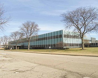 The former engineering building, above, at Delphi Packard Electric will be demolished along with a manufacturing building at the company’s North River Road facilities in Howland.