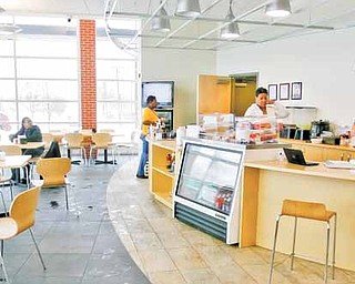 Inside the Newport Branch of the Youngstown Public Library is a corner café that one might see in New York City. New Seasonings at Chapters is operated by the Everlife Worship Center on Youngstown’s East Side. The café offers everything from coffee to salads, soups and sandwiches.