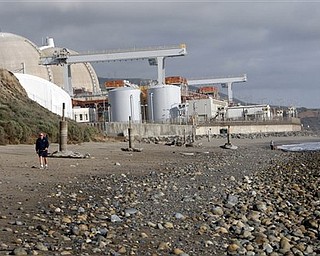 In this March 1, 2010 file photo, the San Onofre nuclear power plant, seen here in north San Diego County, Calif. In an effort to ease local concerns about a possible nuclear disaster on the West Coast, operators of Southern California’s San Onofre and Diablo Canyon nuclear plants say their plants can withstand a higher magnitude earthquake than scientists predict could ever strike the region. The Nuclear Regulatory Commission also say harmful levels of radioactivity from Japan are unlikely to reach the United States.