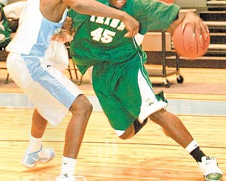 Ursuline senior Jordan Dubose, shown here playing against East in November, 2009, has battled back from bone cancer to serve as an inspiration for this year's district champs.